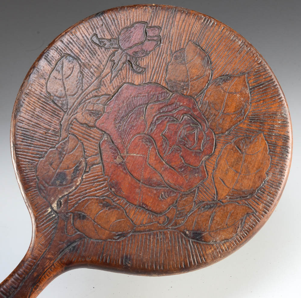 Vanity Suitcase, Shaving Kit and Hand Mirror