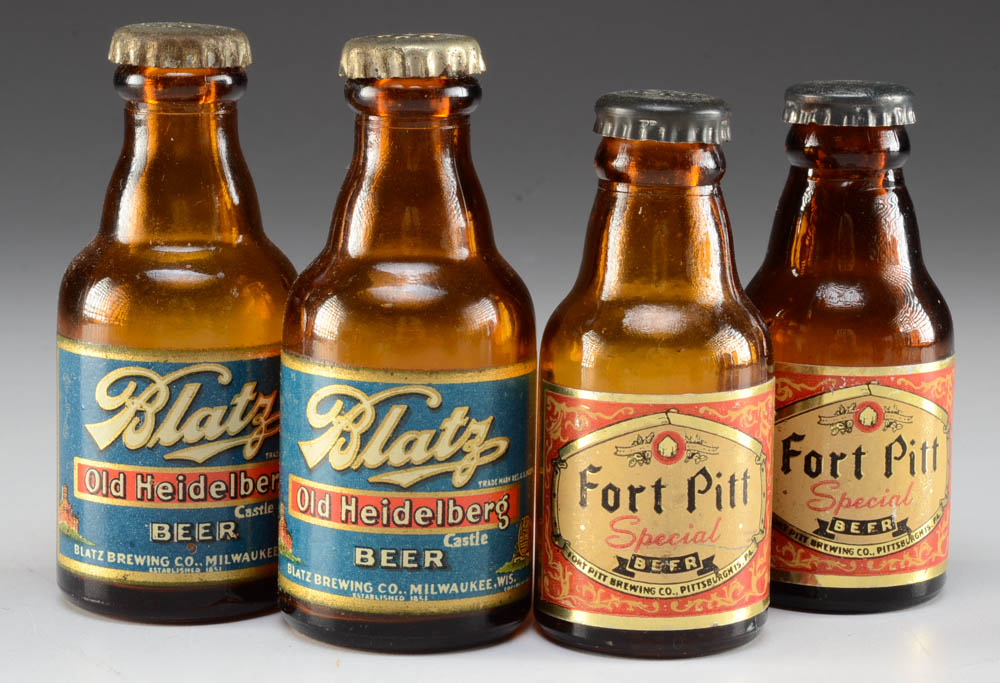 Vintage Lot of Mixed Beer Salt and Pepper Shakers