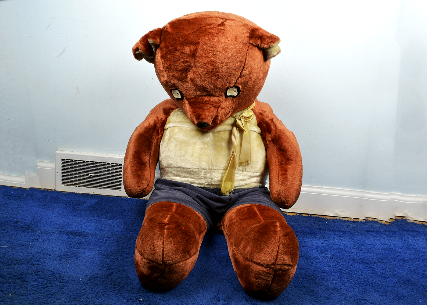 Vintage Rushton Company Over Sized Stuffed Bear