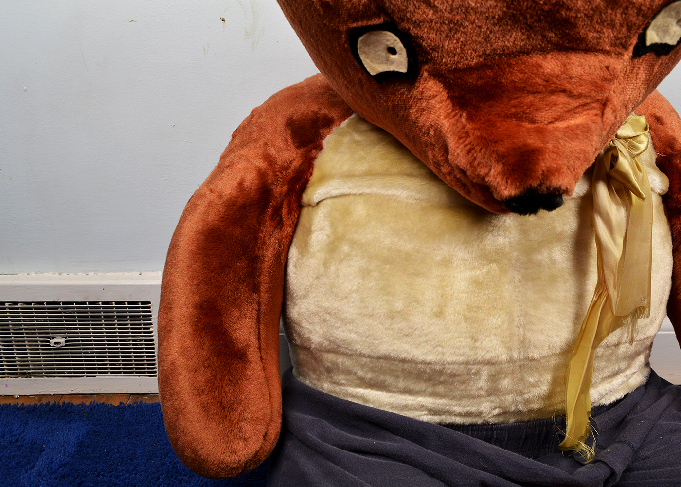 Vintage Rushton Company Over Sized Stuffed Bear