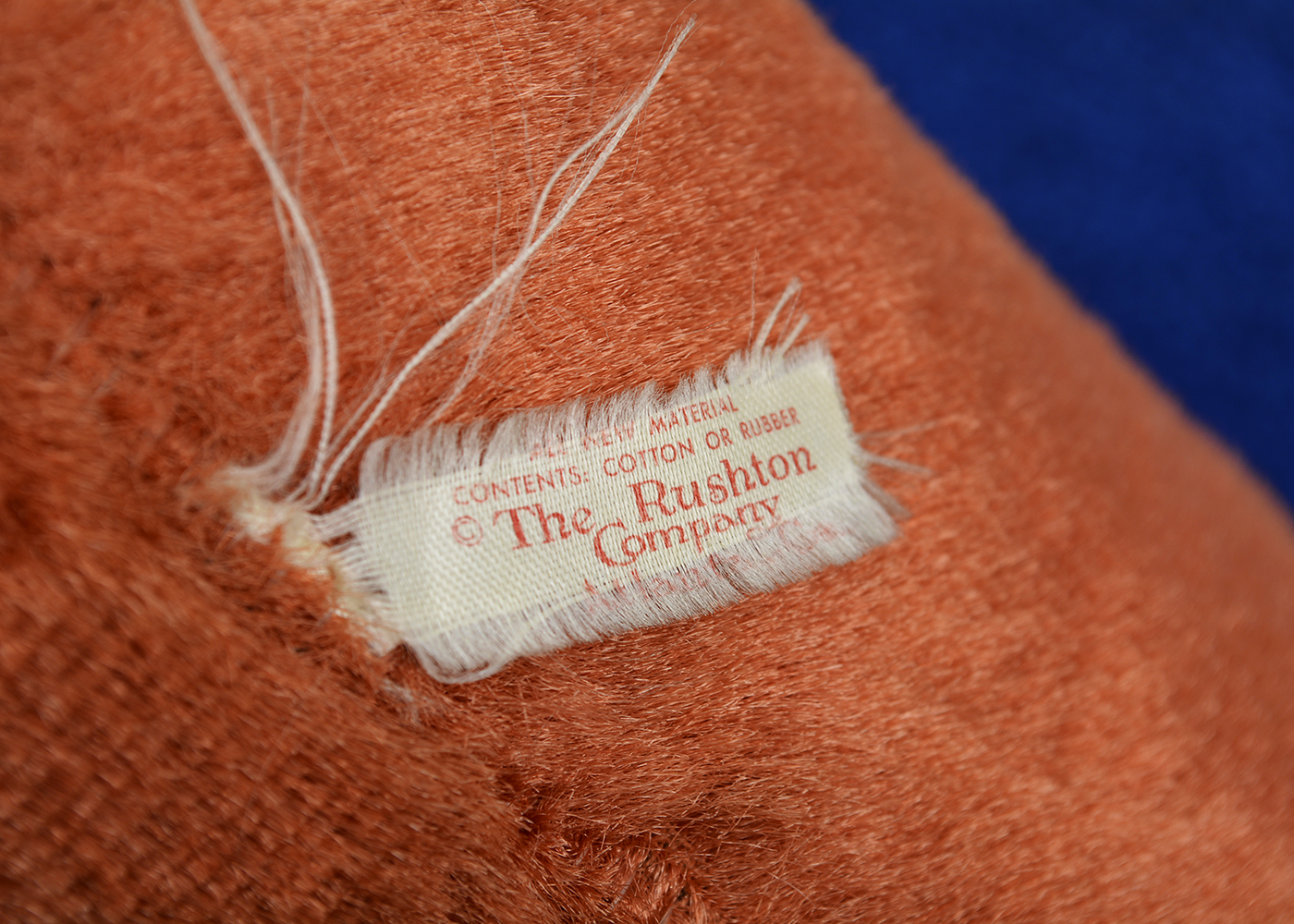 Vintage Rushton Company Over Sized Stuffed Bear