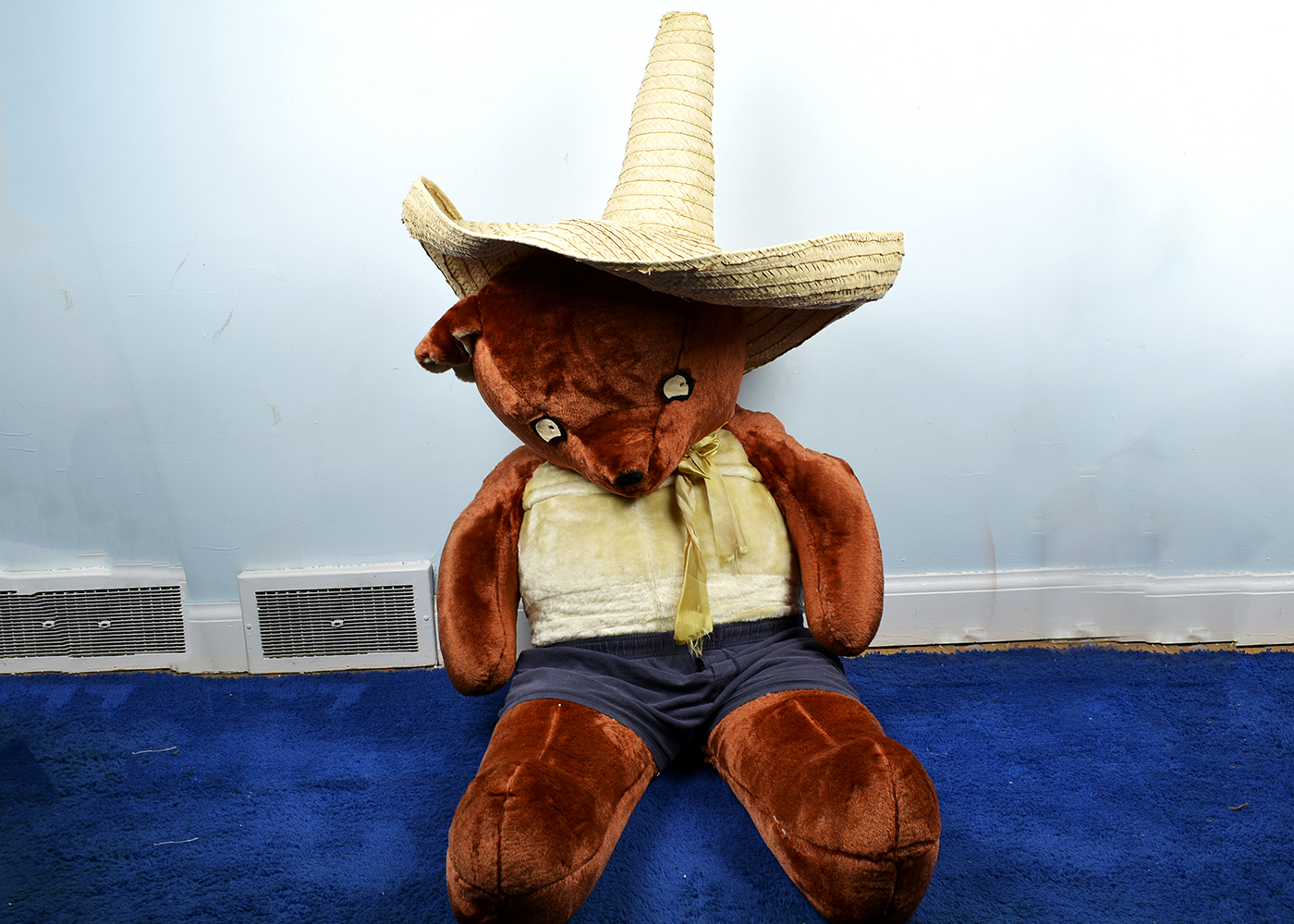 Vintage Rushton Company Over Sized Stuffed Bear