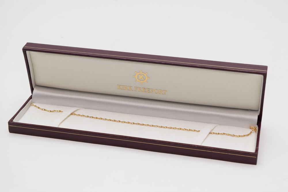 14K Yellow Gold Twisted Design Bracelet