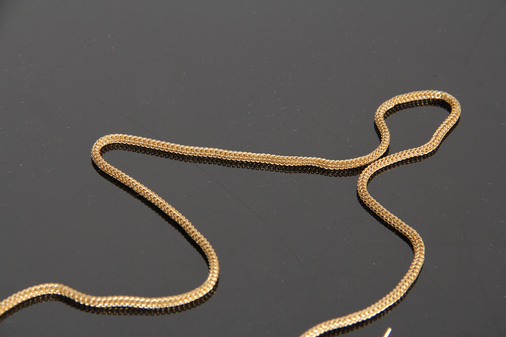 Gold Tone Lariat Vintage Jewelry