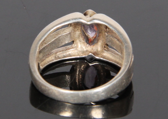 Sterling Silver Amethyst Ring