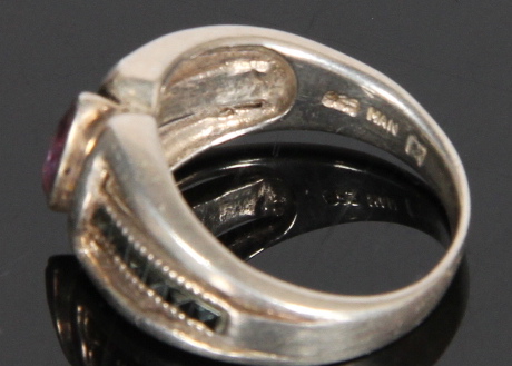 Sterling Silver Amethyst Ring