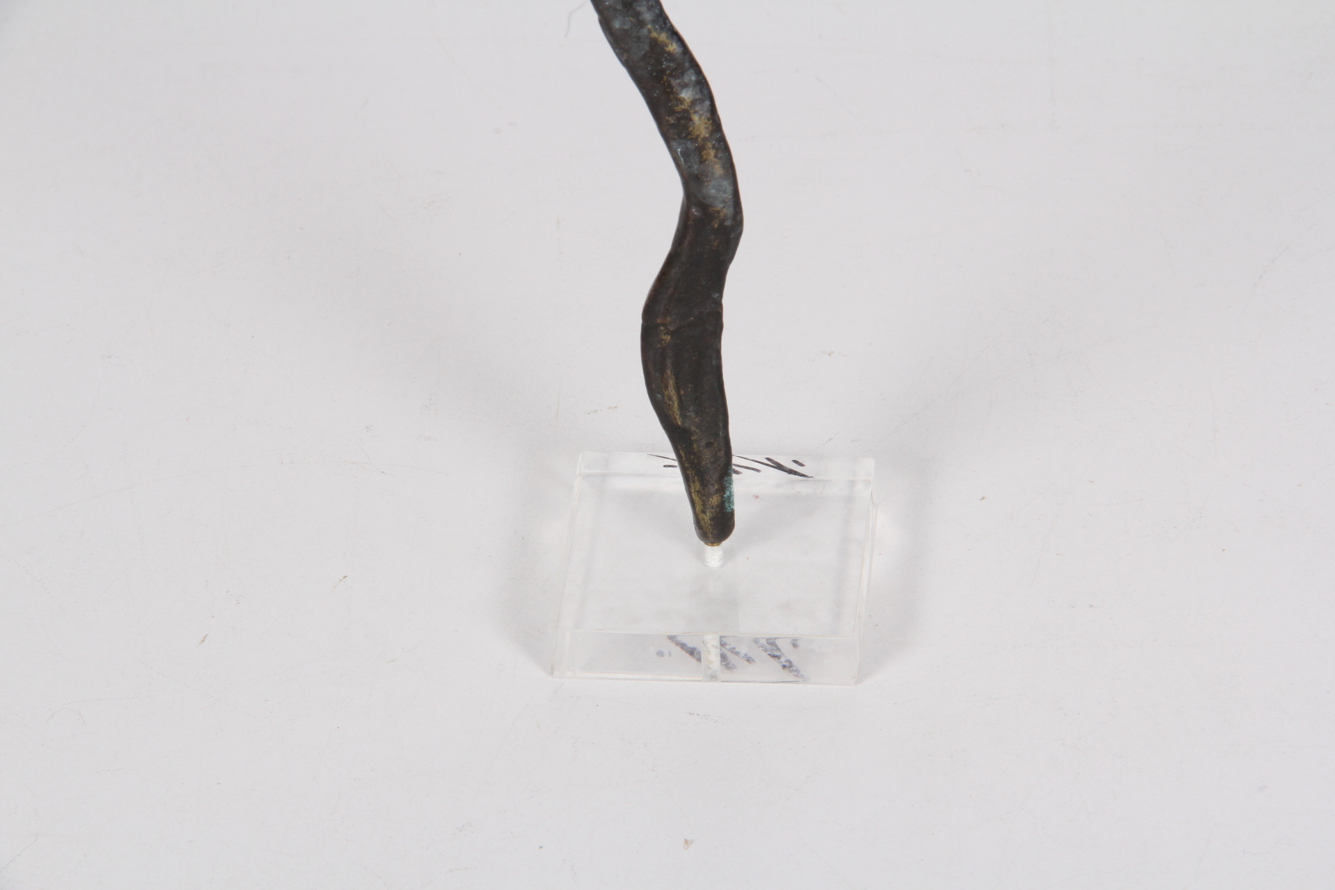 Signed Repose Metal Sculpture