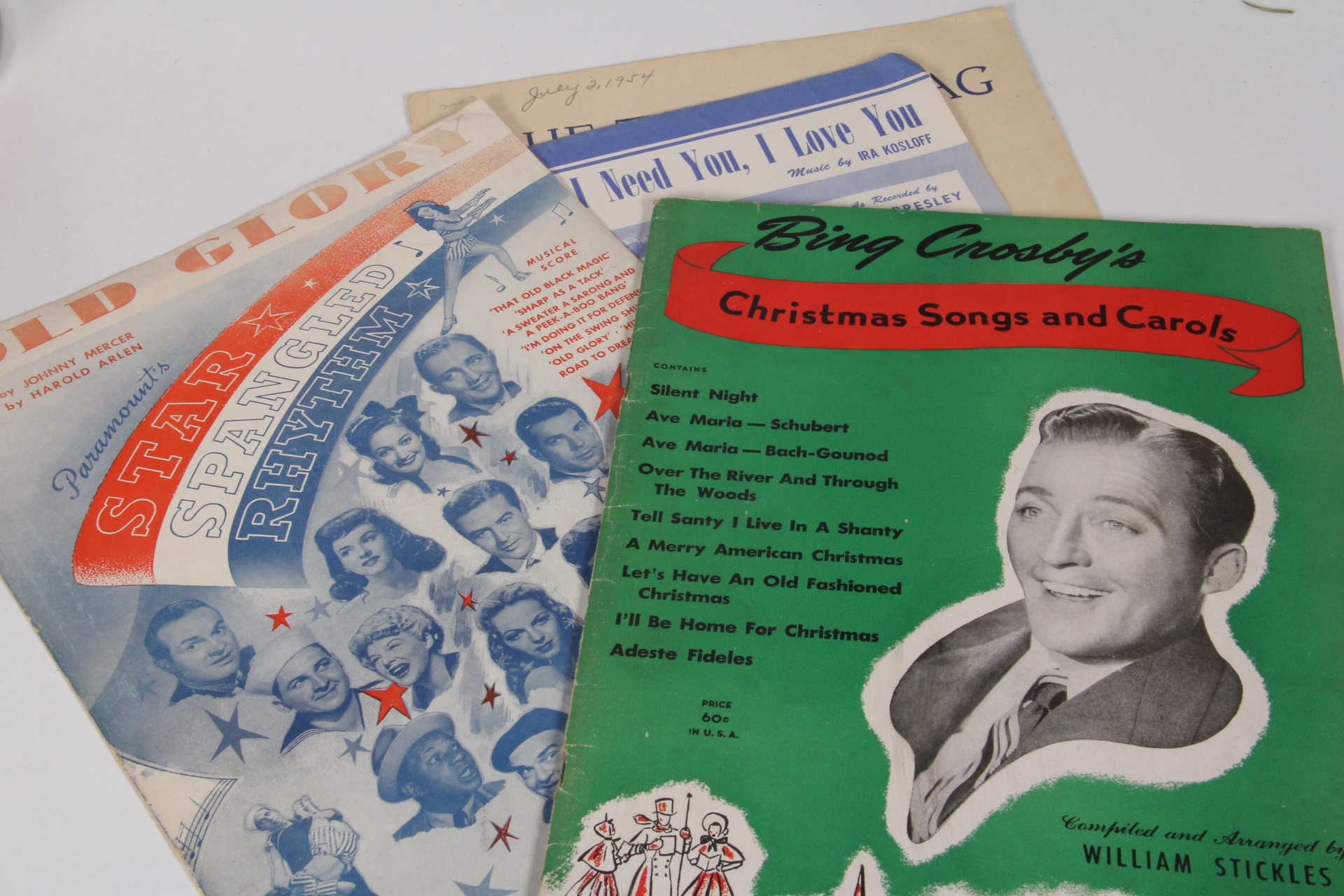 Vintage Sheet Music