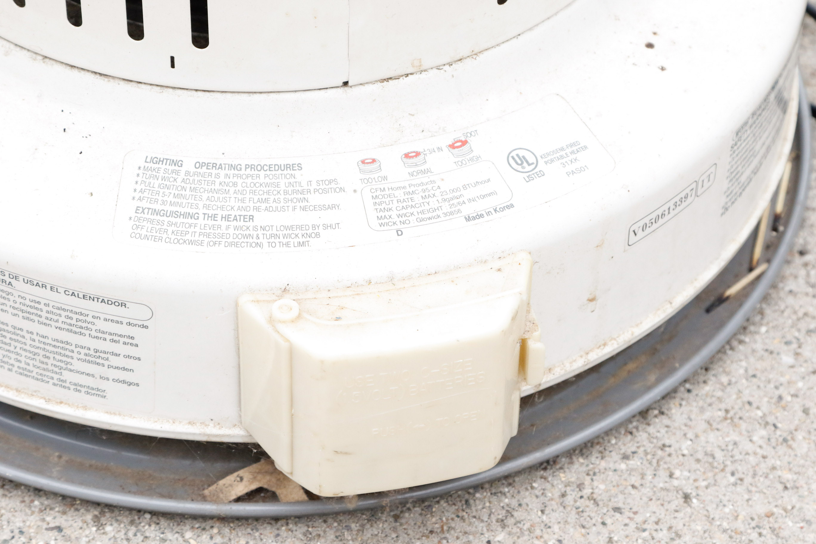 Triad of Vintage Kerosene Heaters By Robeson and Dyna-Glo