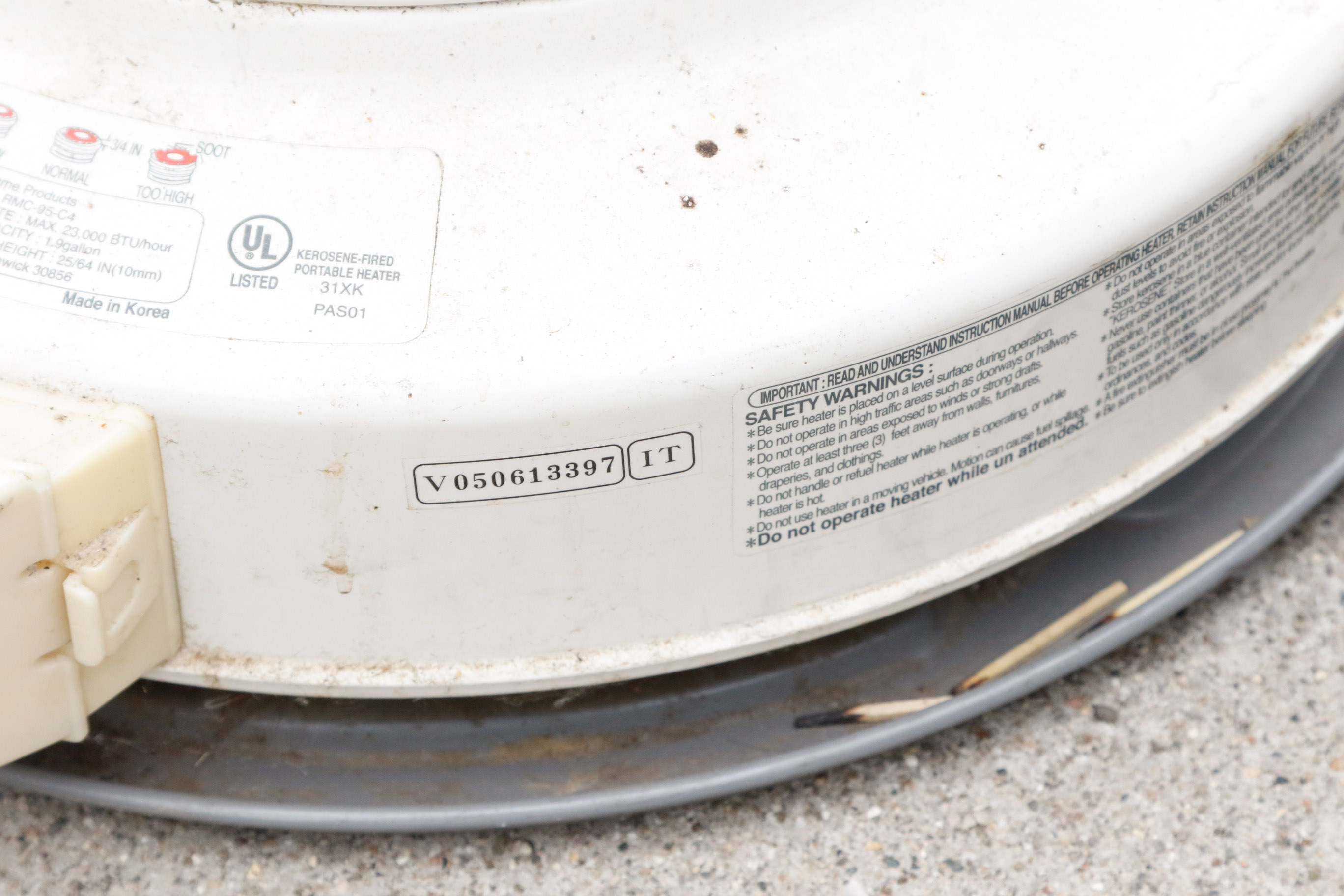 Triad of Vintage Kerosene Heaters By Robeson and Dyna-Glo