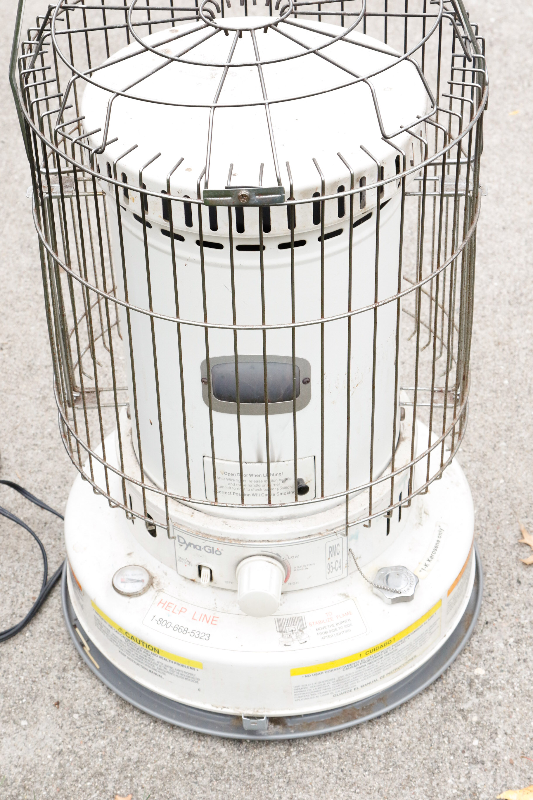 Triad of Vintage Kerosene Heaters By Robeson and Dyna-Glo