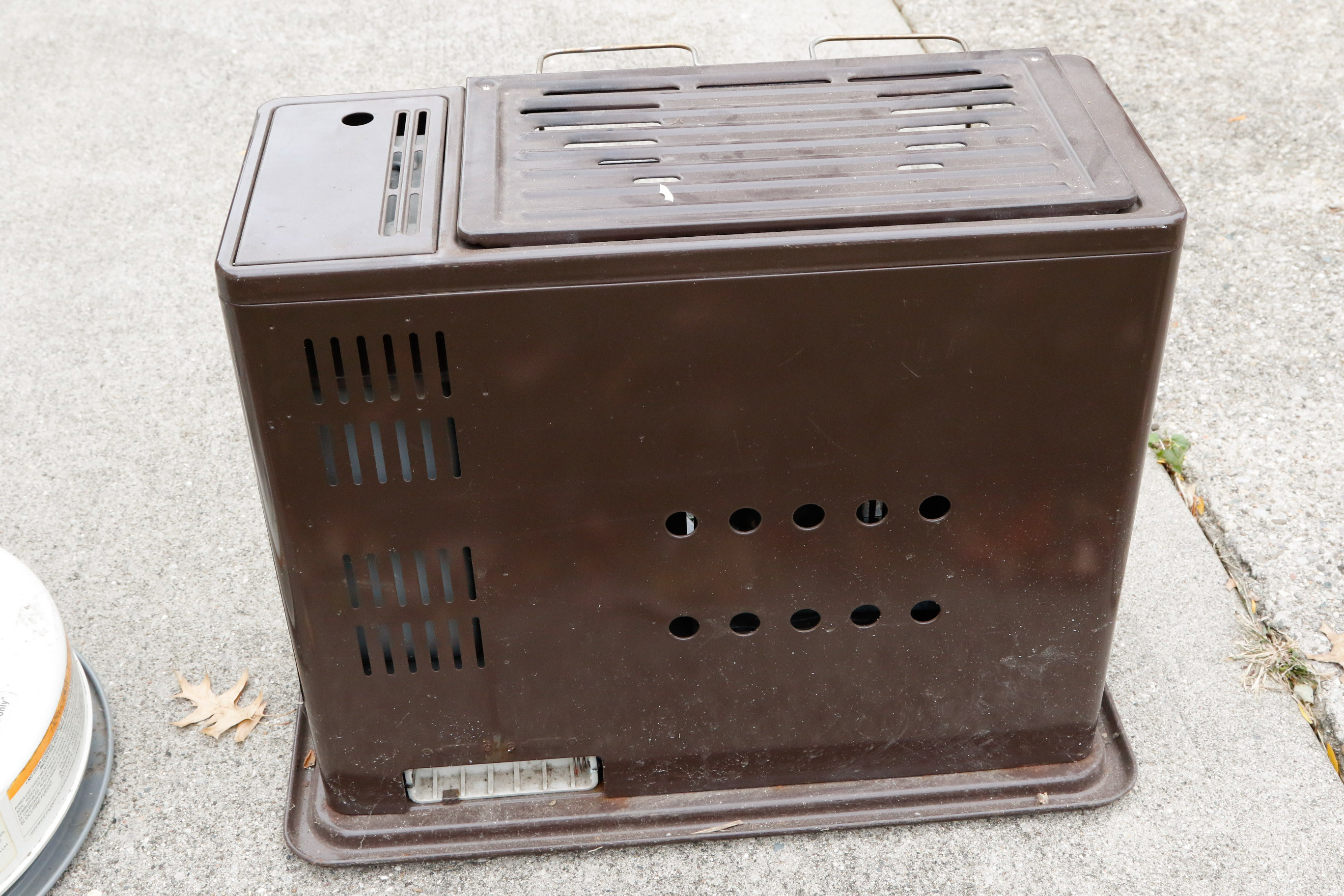 Triad of Vintage Kerosene Heaters By Robeson and Dyna-Glo