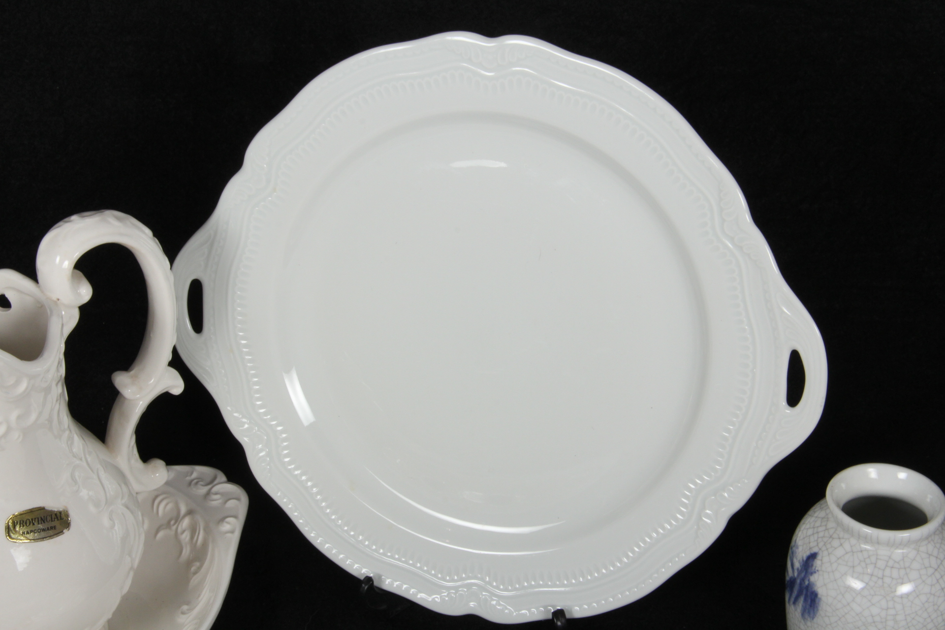 Provincial Pitcher and Bowl