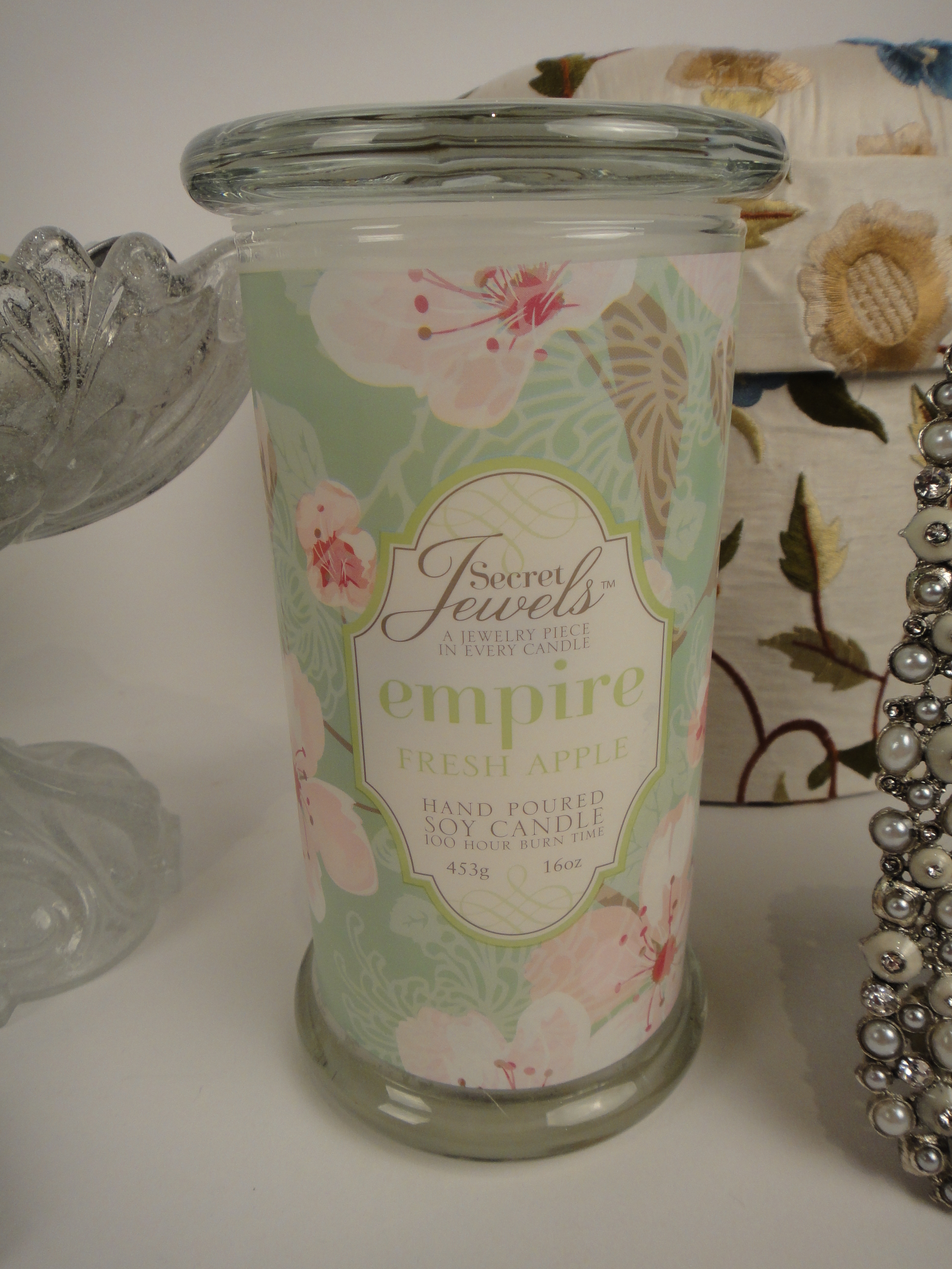 Secret Jewels Candle, Ceramic Candleholders, Picture Frame + More