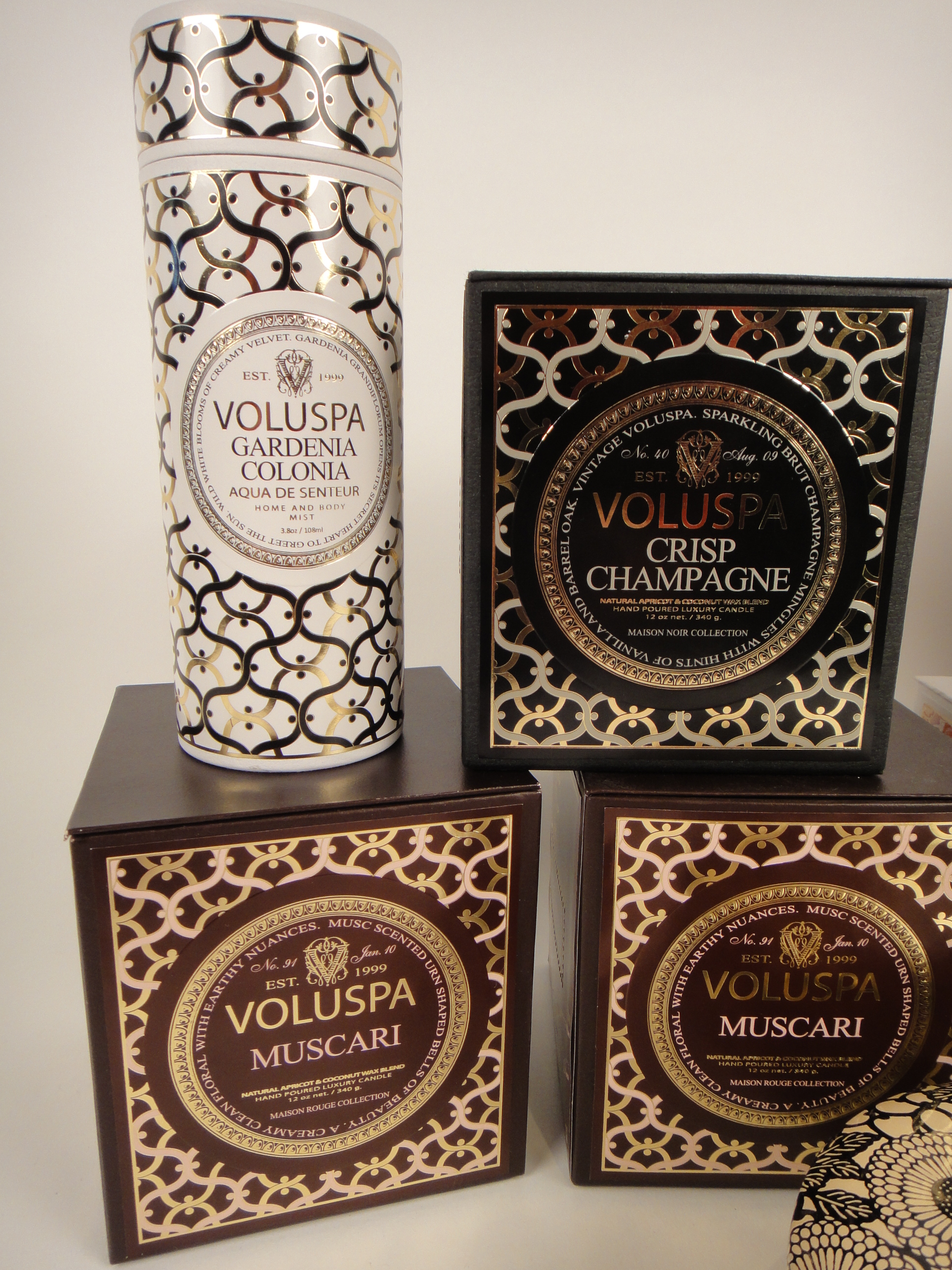 12 New Voluspa Candles and Body Mist