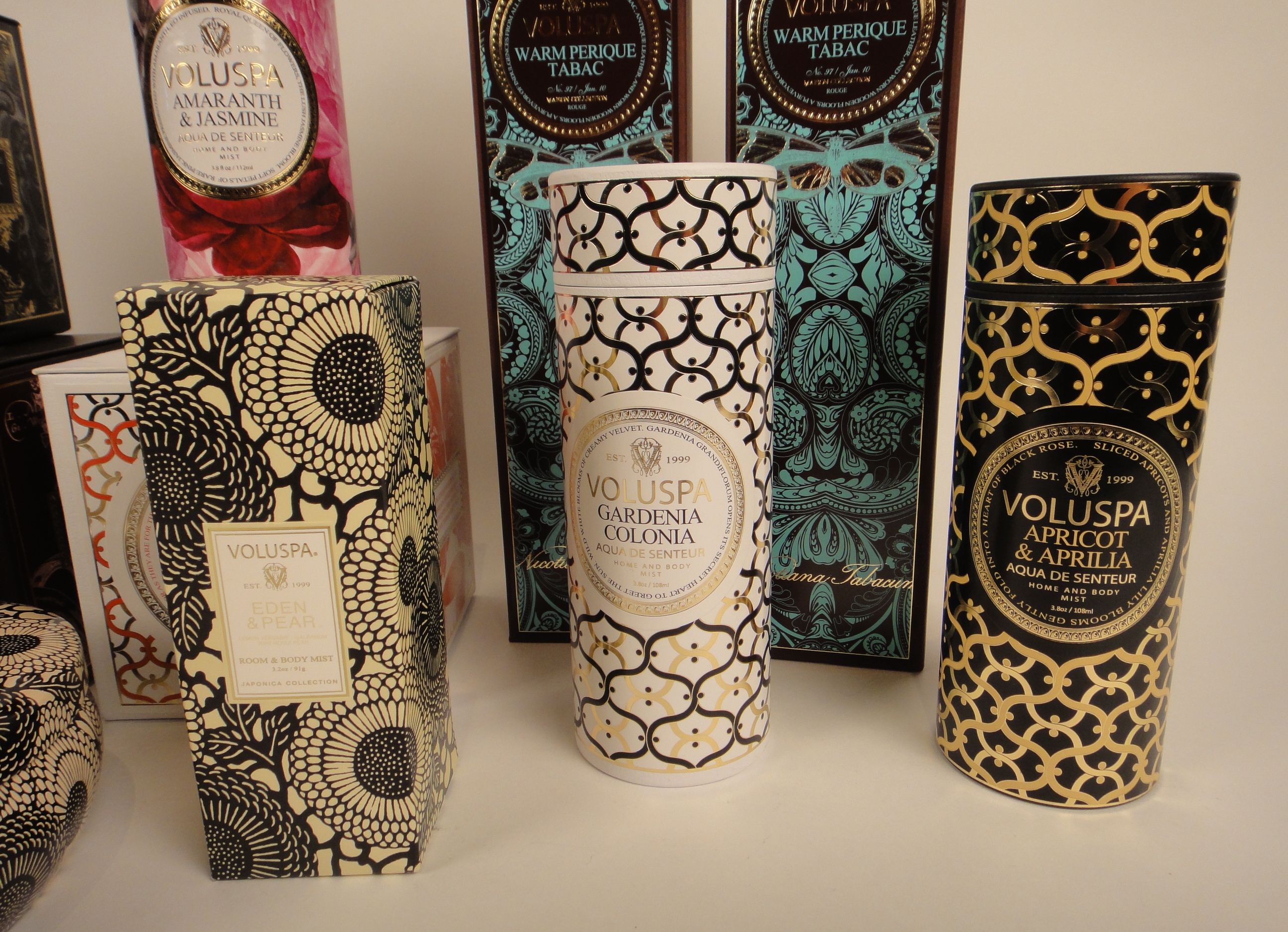 12 New Voluspa Candles and Body Mist