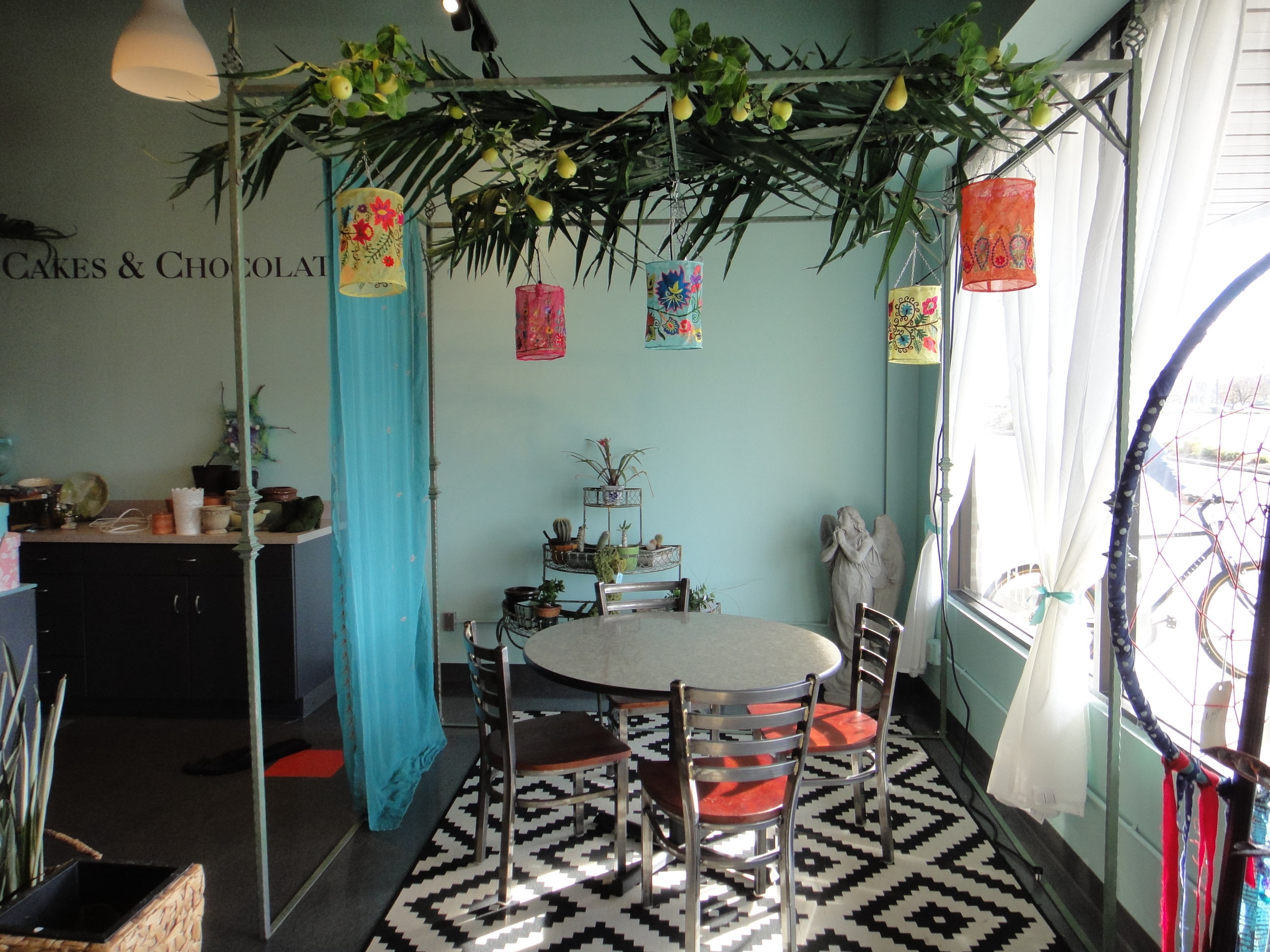 Custom Made Wrought Iron Chuppah