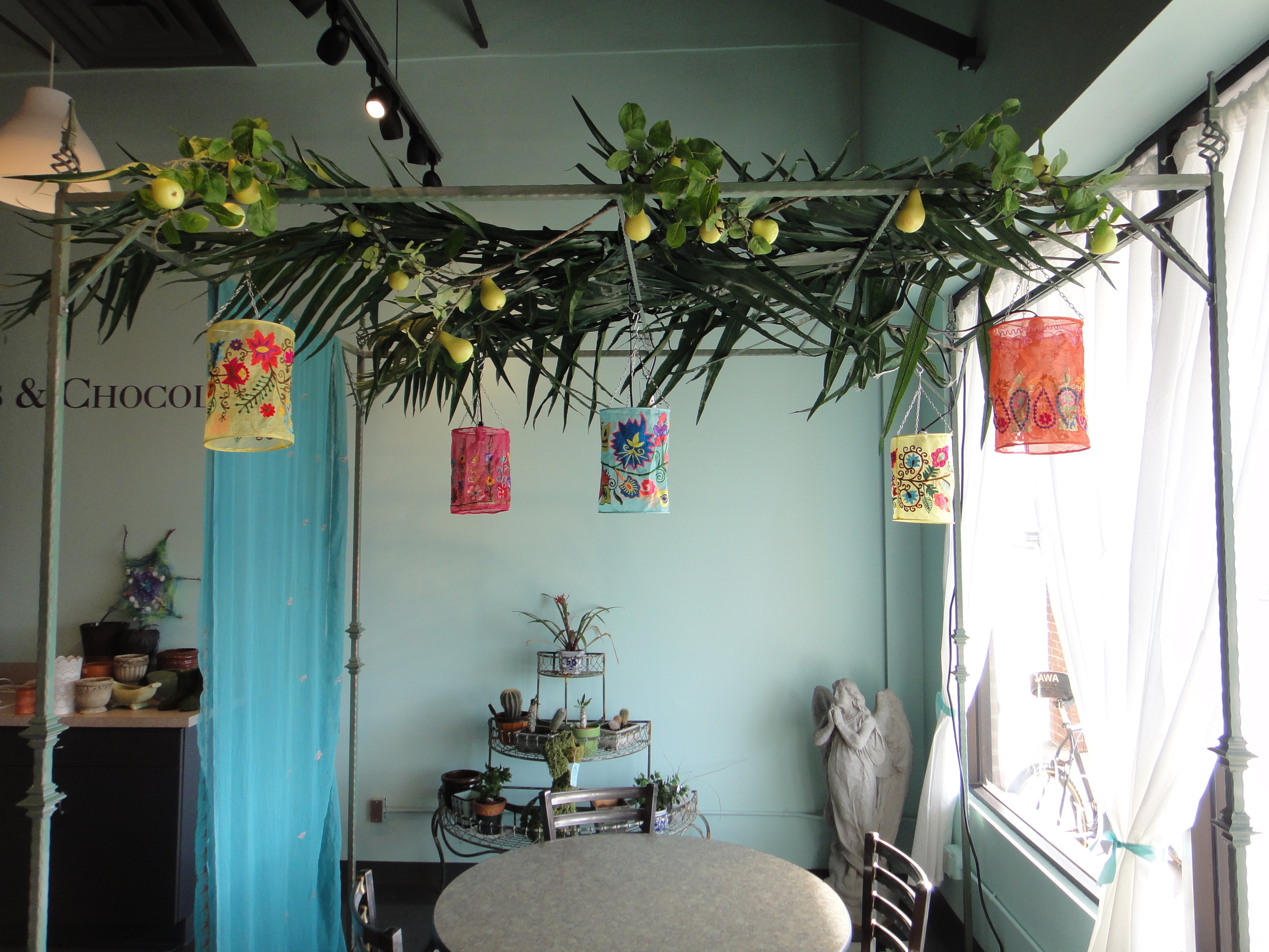 Custom Made Wrought Iron Chuppah