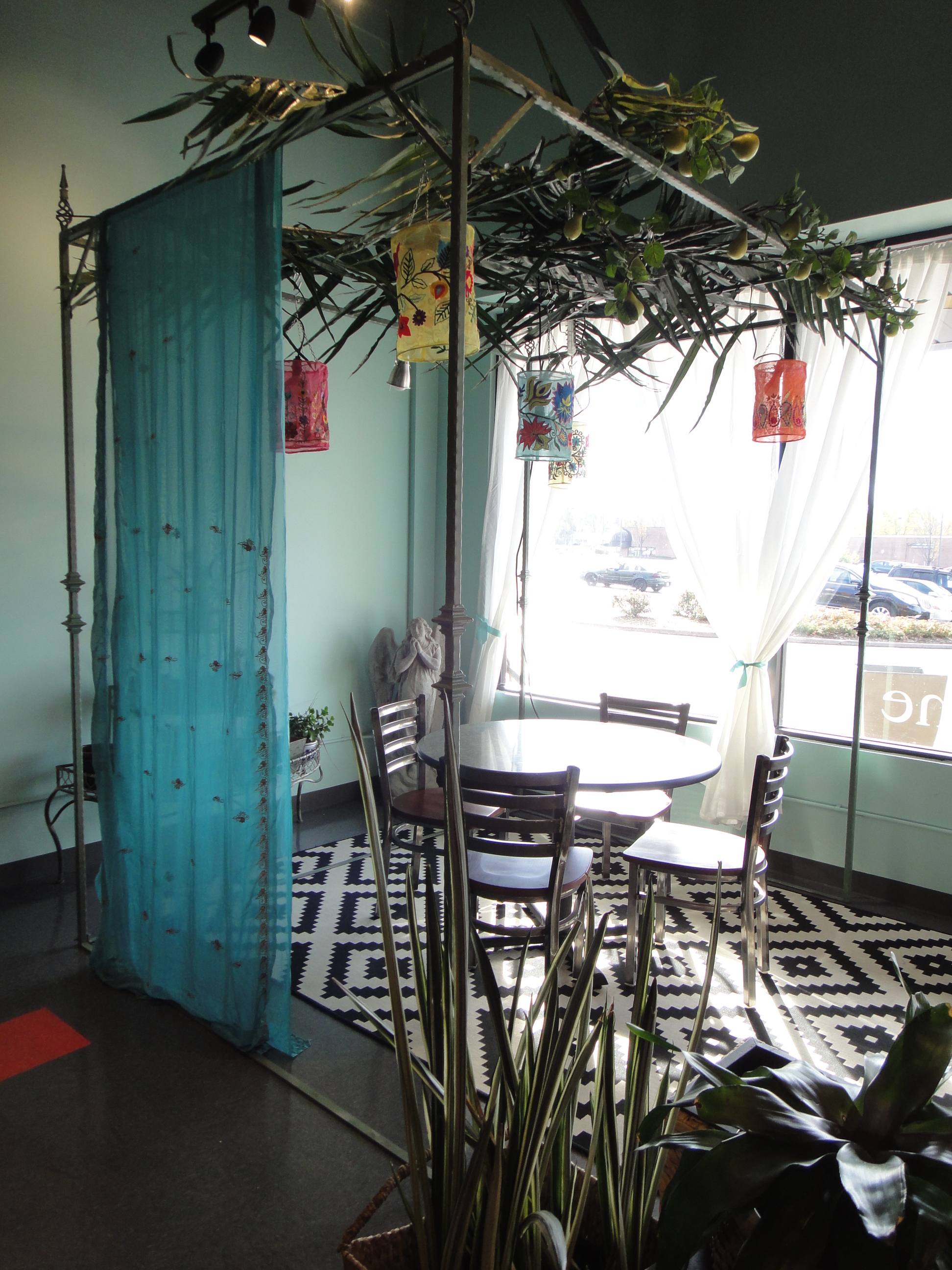 Custom Made Wrought Iron Chuppah