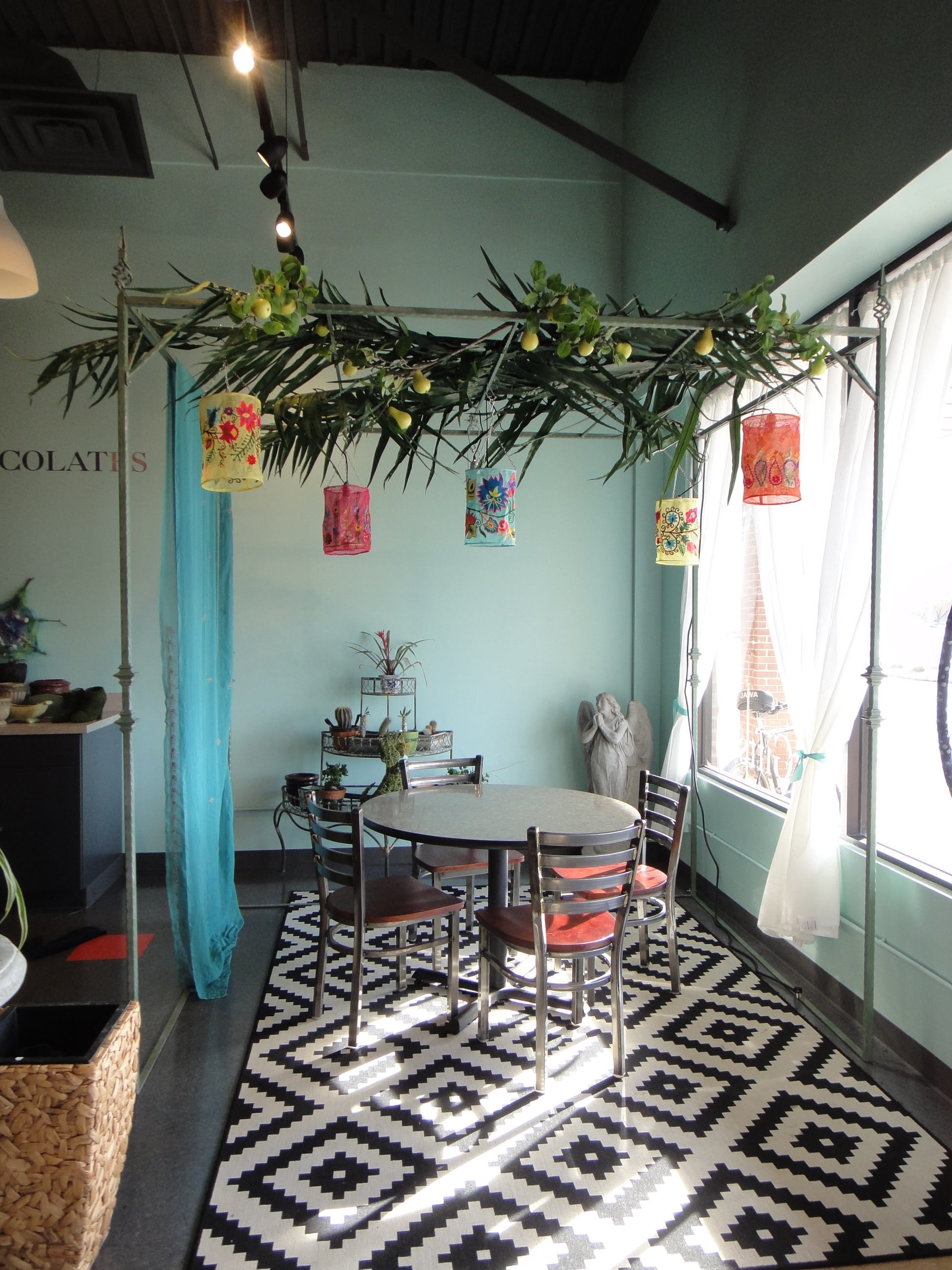 Custom Made Wrought Iron Chuppah