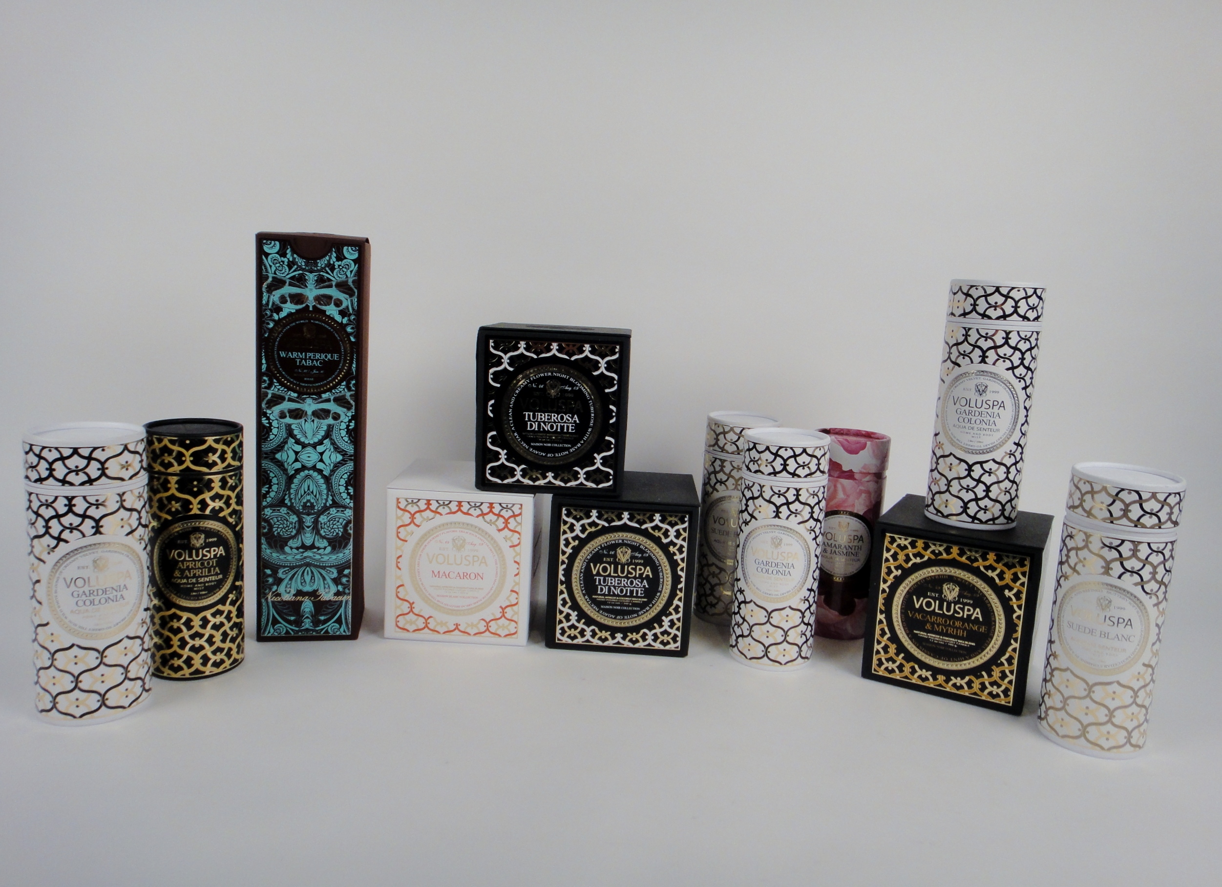 12 New Voluspa Candles and Home and Body Mist