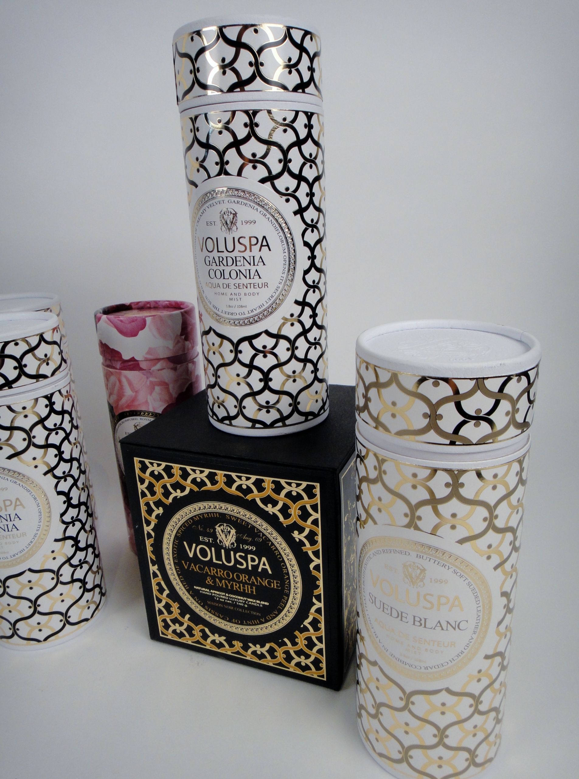 12 New Voluspa Candles and Home and Body Mist