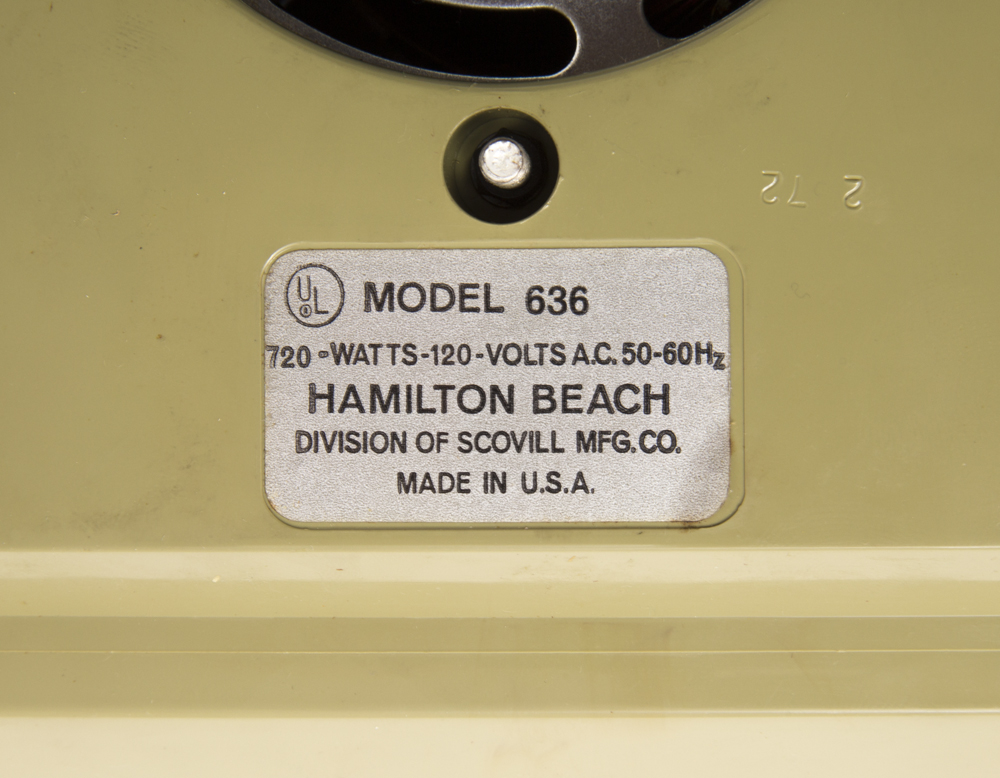 Vintage Scovill Hamilton Beach Blender