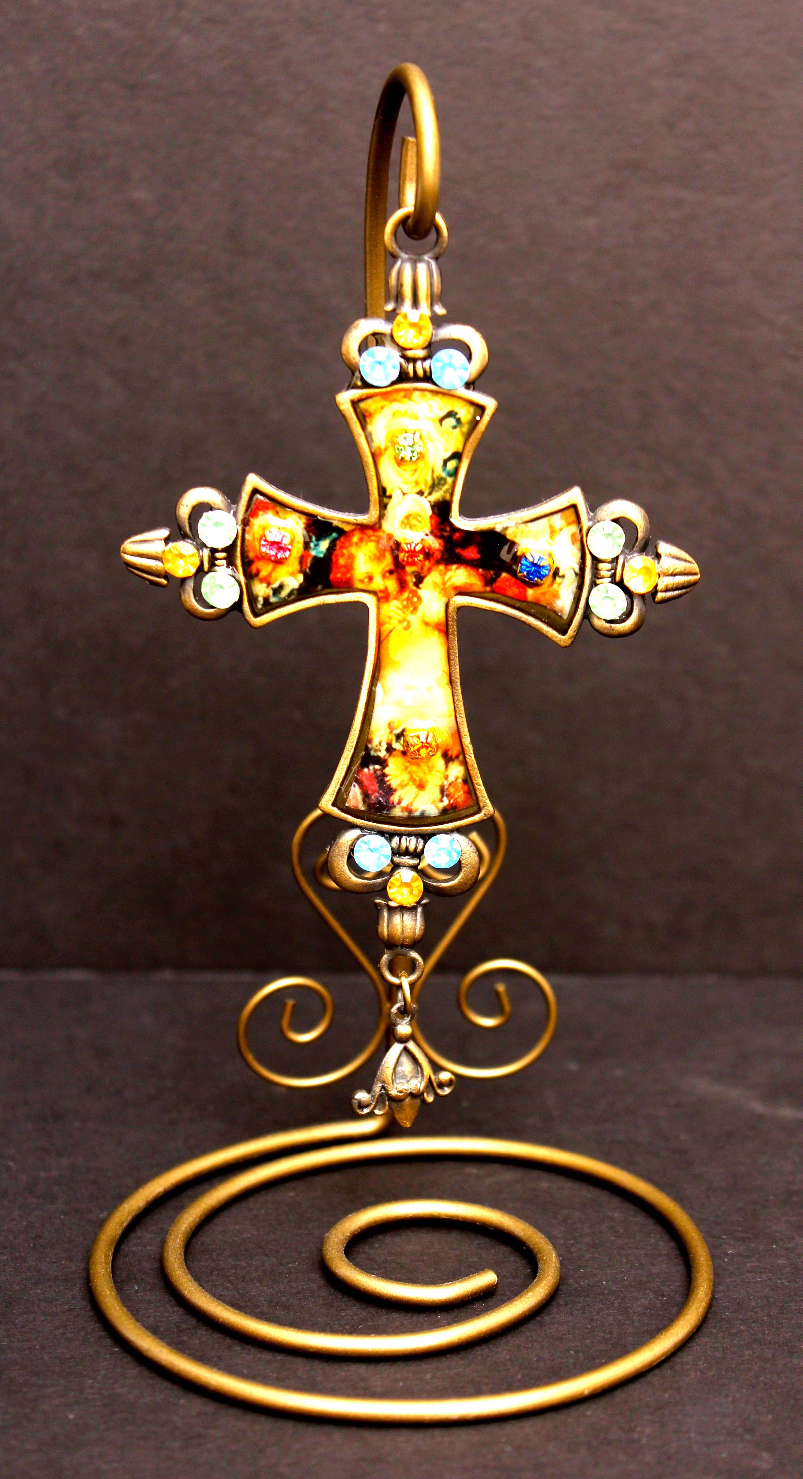 Assortment of Four Decorative Crosses