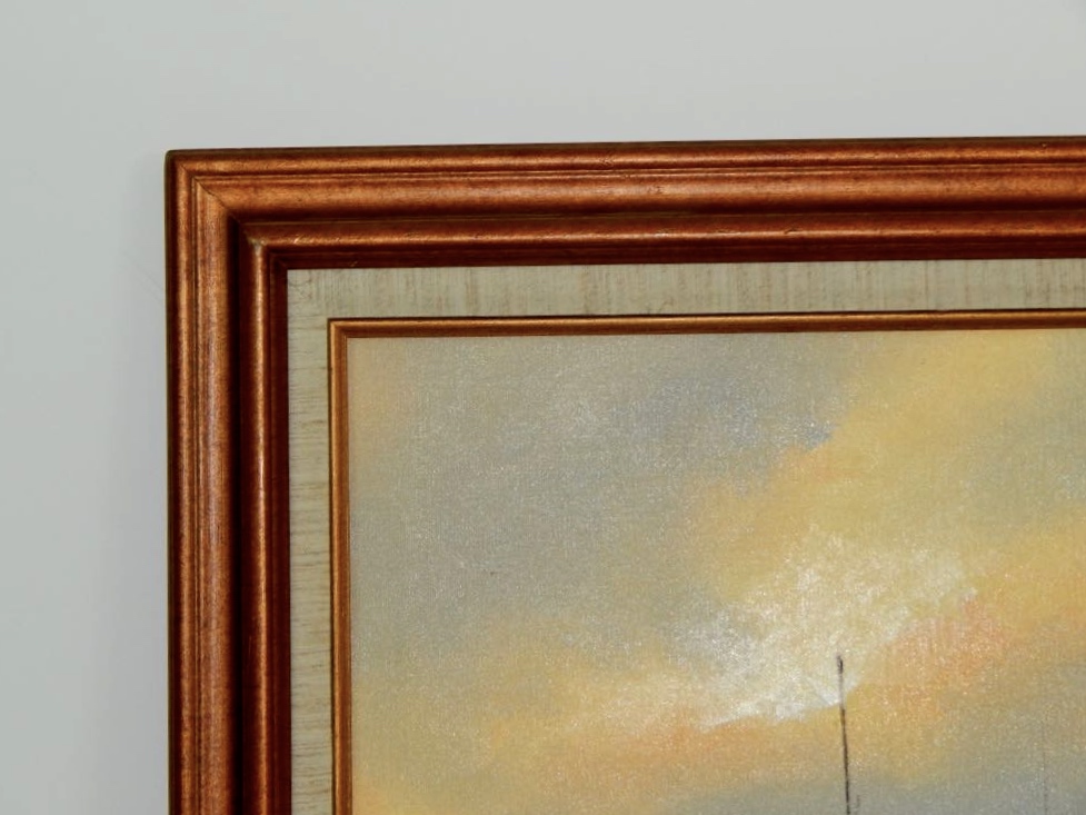 L. Wood Original Oil On Canvas