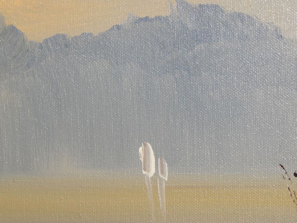 L. Wood Original Oil On Canvas