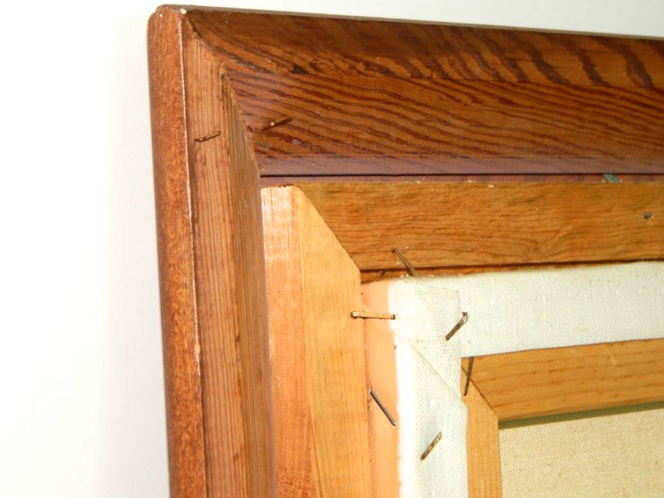 L. Wood Original Oil On Canvas