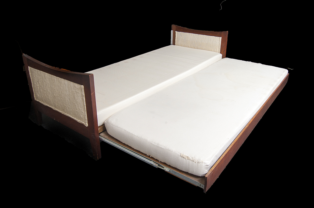 Mid-Century Modern Trundle Couch