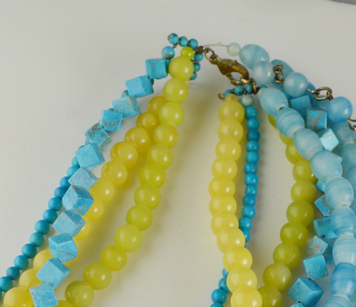 Blue Hues For Summer Necklaces