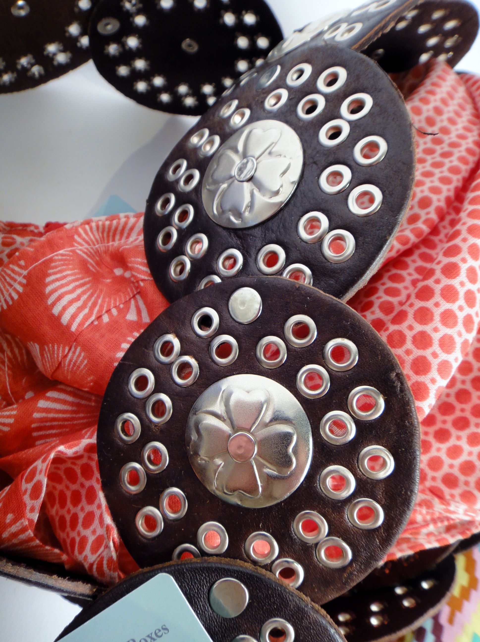 Lady's Accessories Group Including Dairi Leather Belt