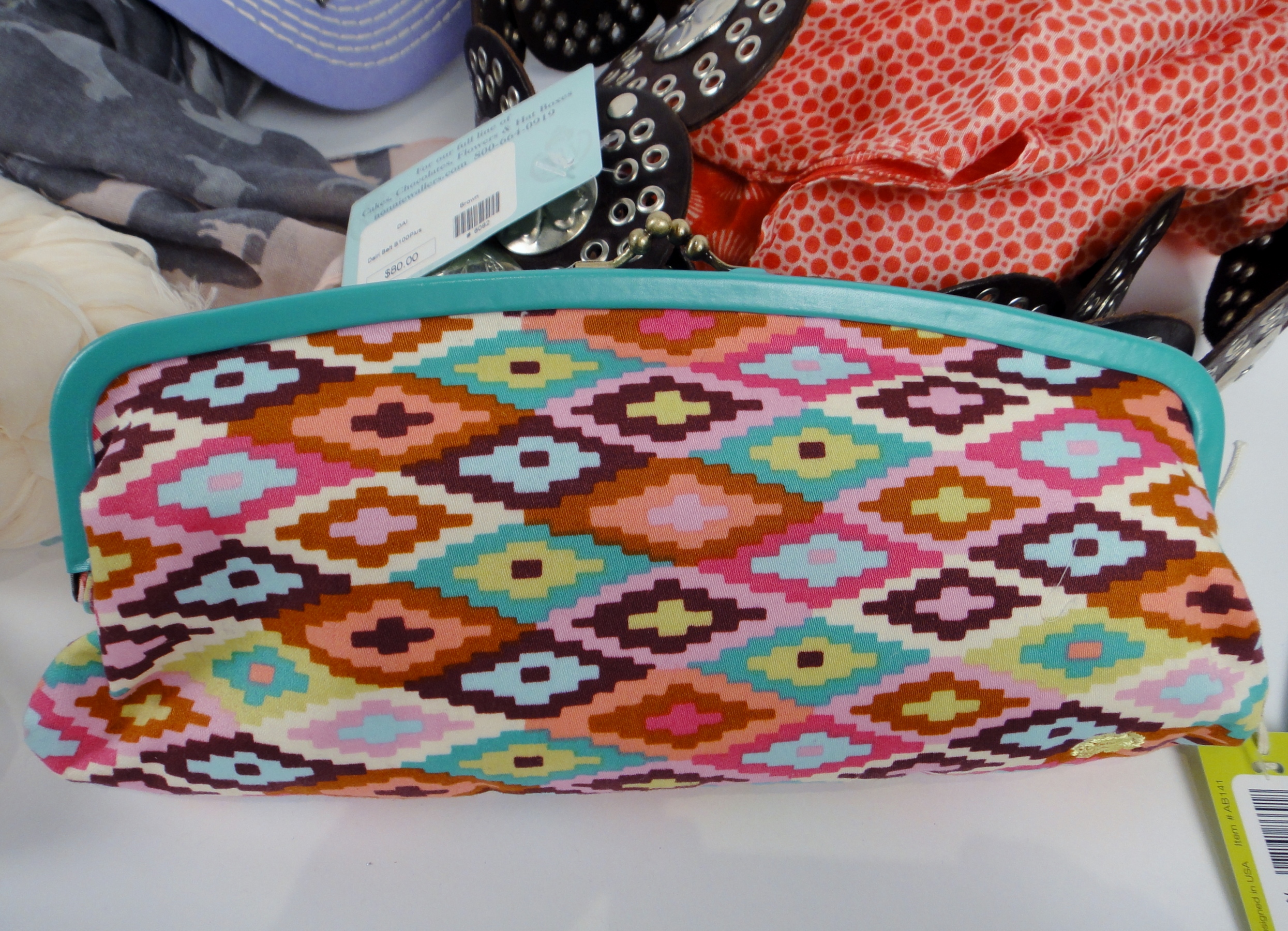 Lady's Accessories Group Including Dairi Leather Belt