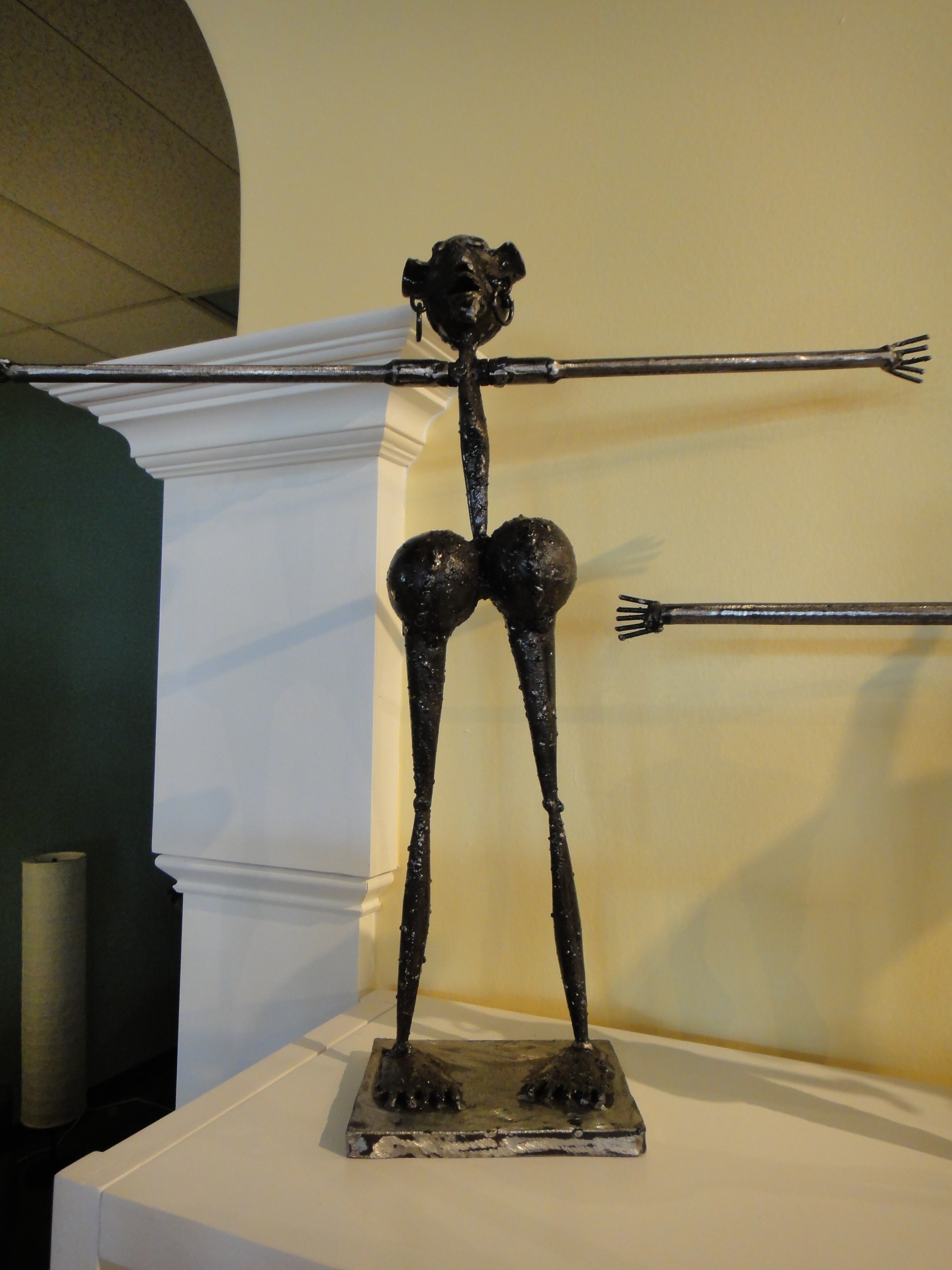 Three Modern Metal Jewelry Display Pieces