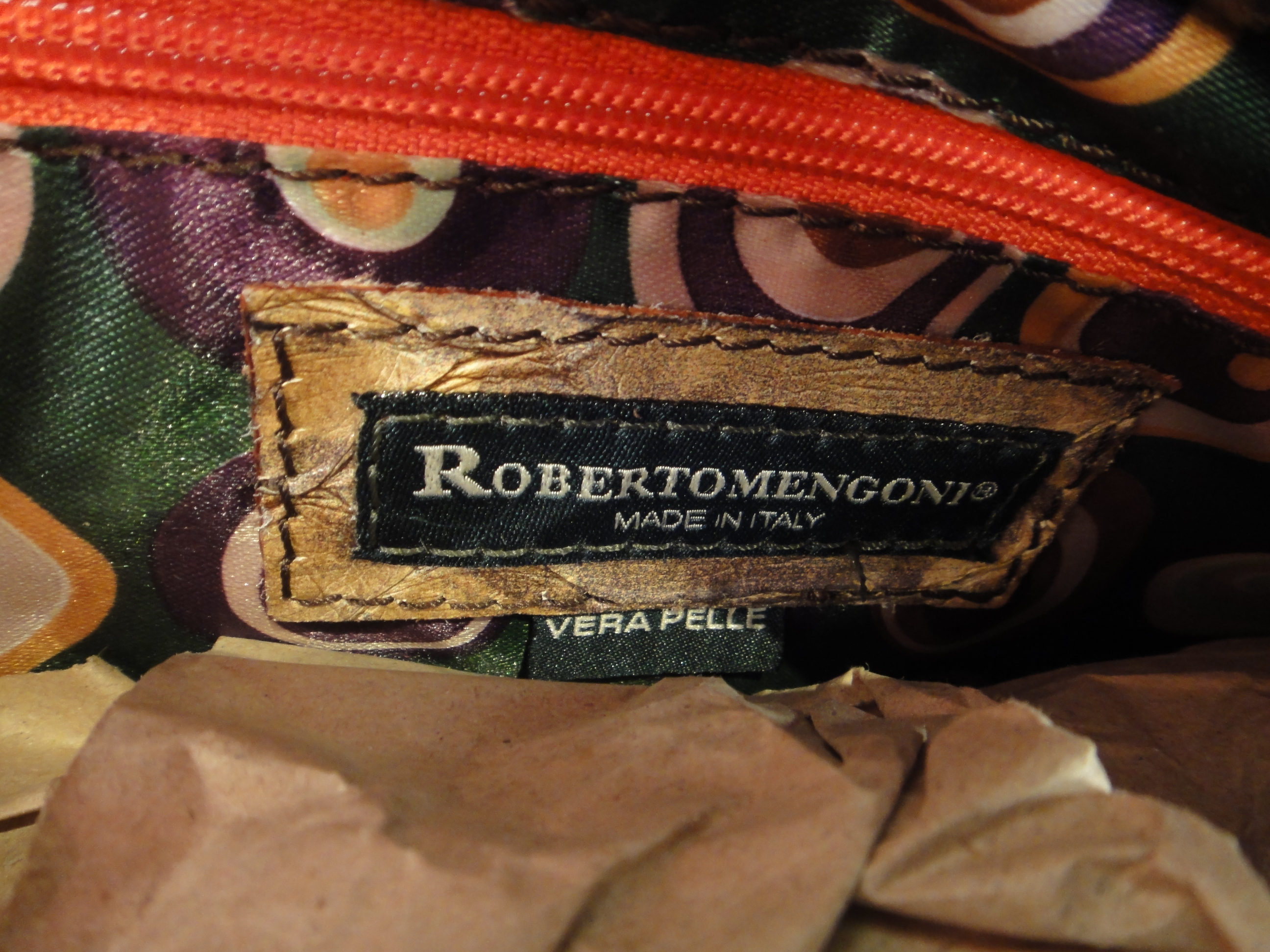 Roberto Mengoni Leather Handbag