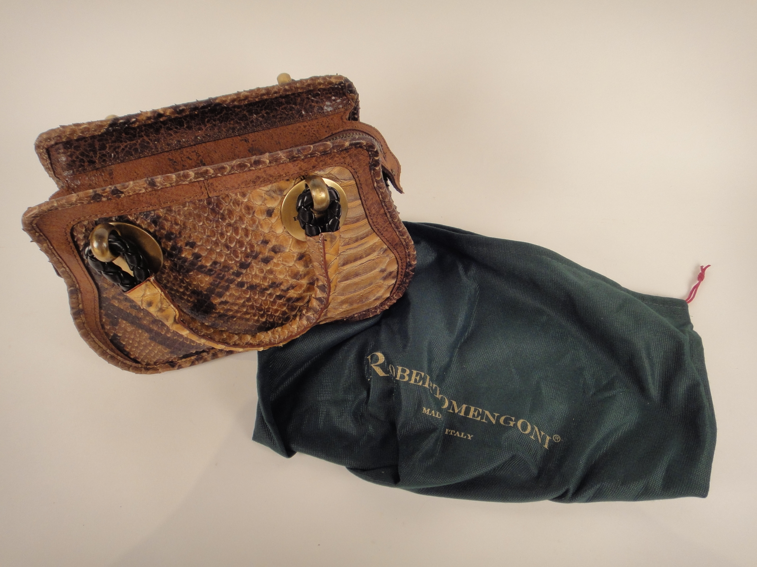 Roberto Mengoni Leather Handbag