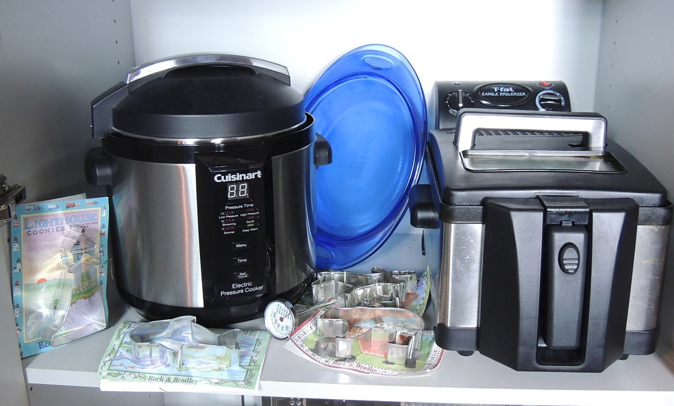 Cuisinart Pressure Cooker, Pauli Cookware, Fryer, Coffee Maker