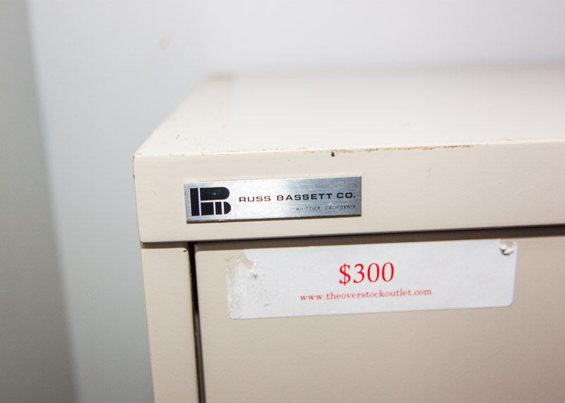 Russ Bassett Co. Filing Cabinet