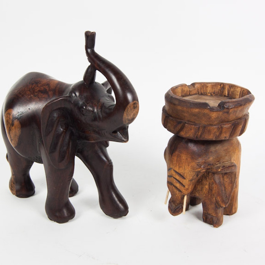 African Elephant Statues