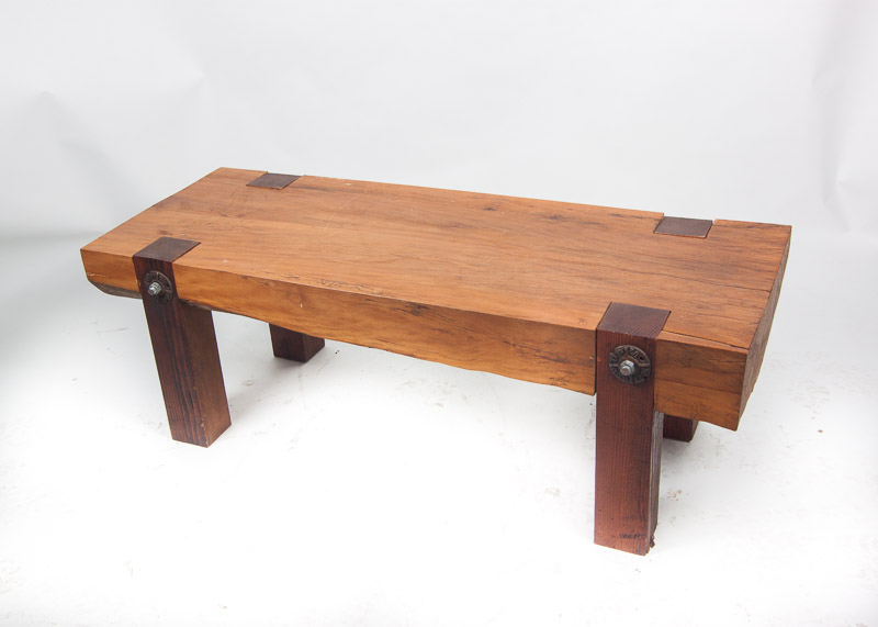 Beech Wood Bench Table - 2