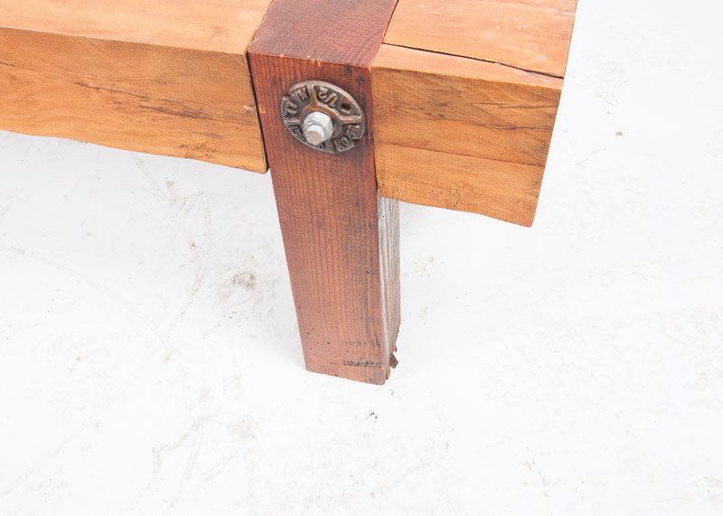 Beech Wood Bench Table - 2