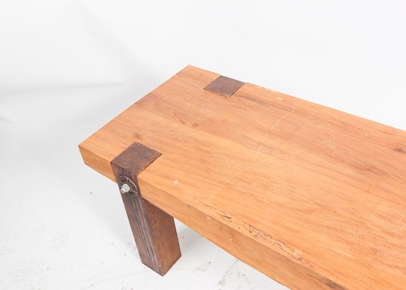 Beech Wood Bench Table - 2