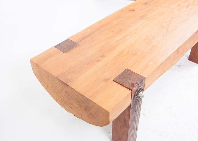 Beech Wood Bench Table - 2