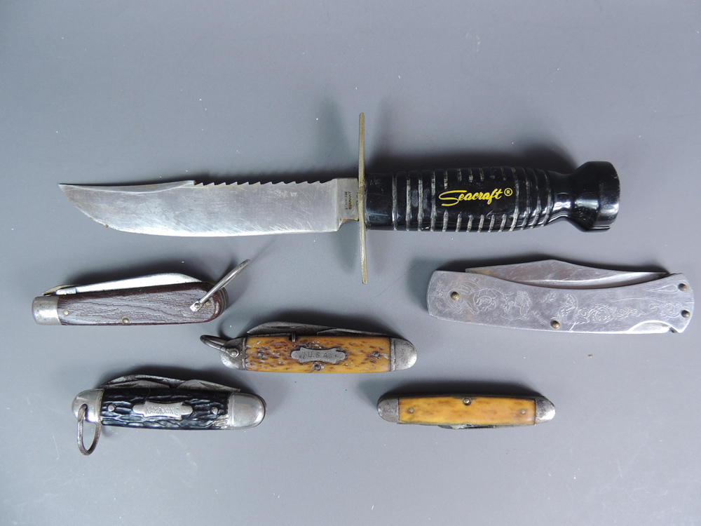 VIntage Buck 120 Fixed Blade and Knife Collection