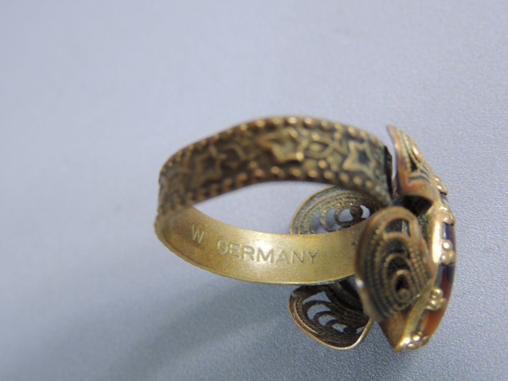 Wood Trunk Full of Beaded Costume Jewelry