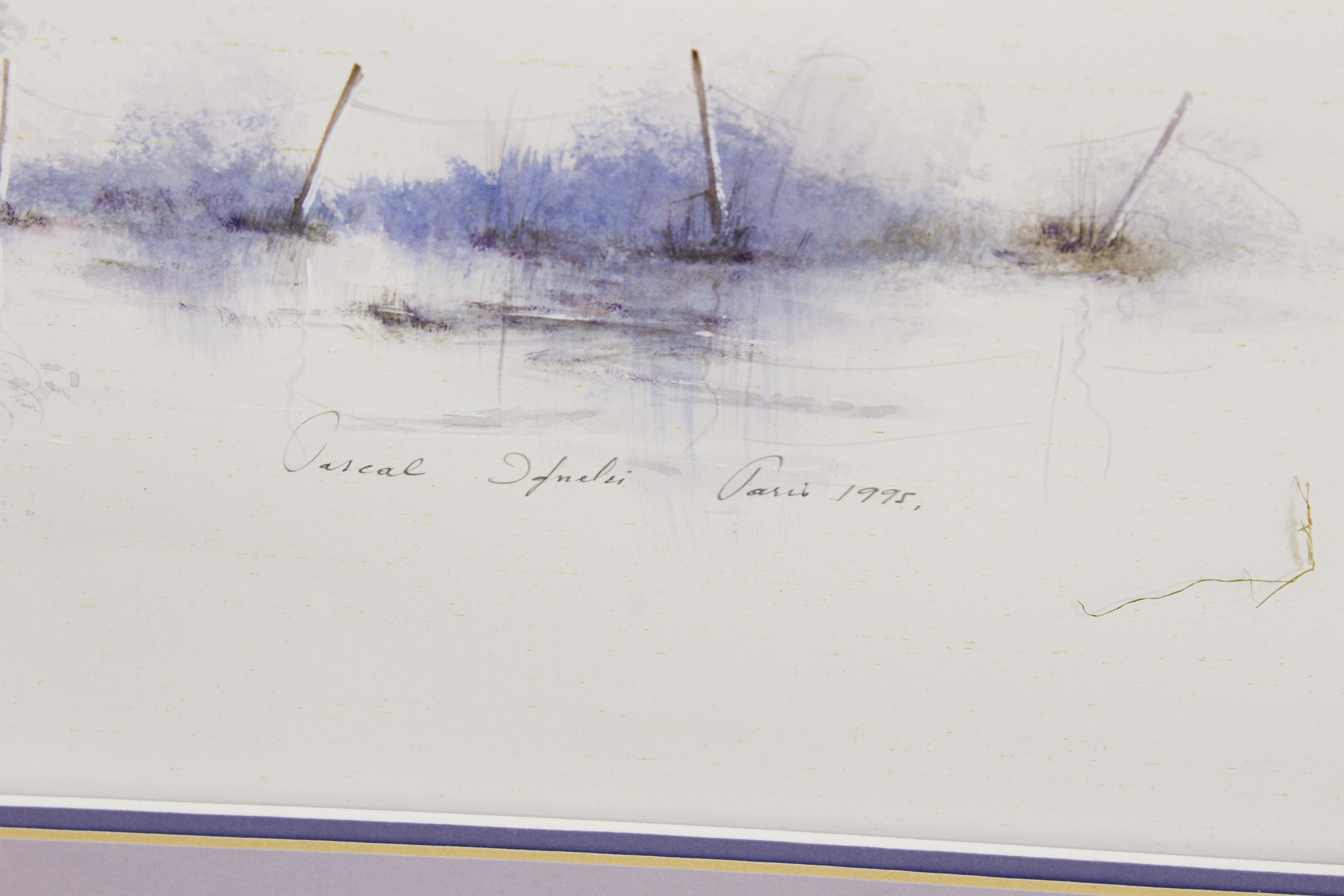 Two Watercolor Paintings