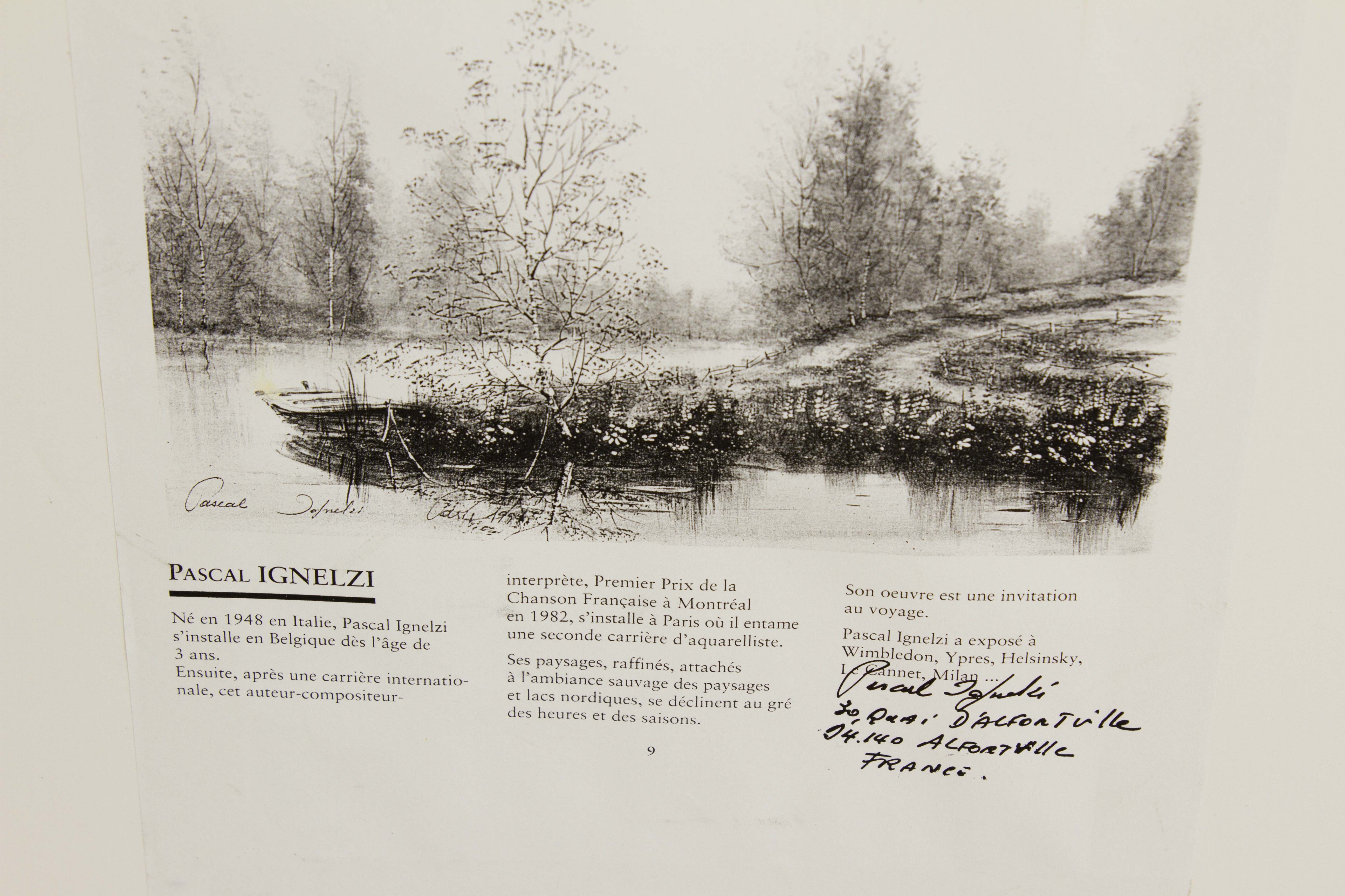 Two Watercolor Paintings