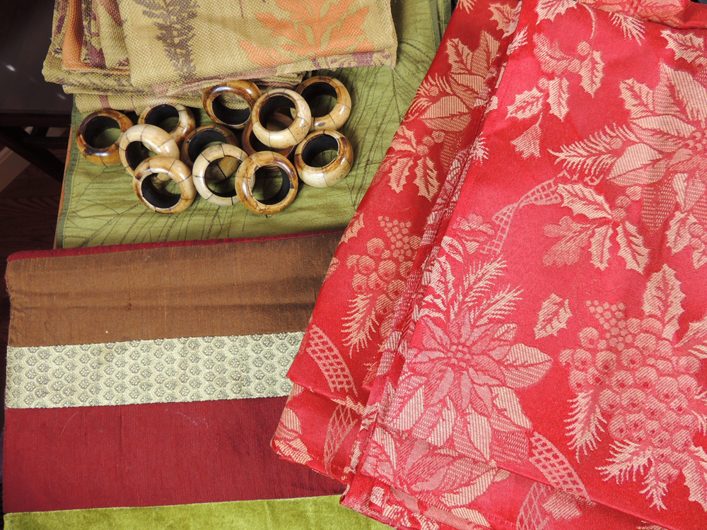 Large Table Linen Collection and More